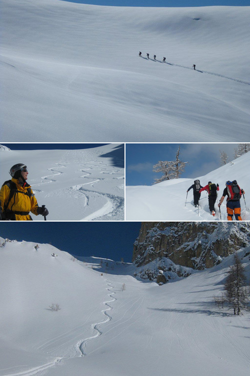 Valle Maira Skitouren - Ceaglio - Marmora Parrocchia